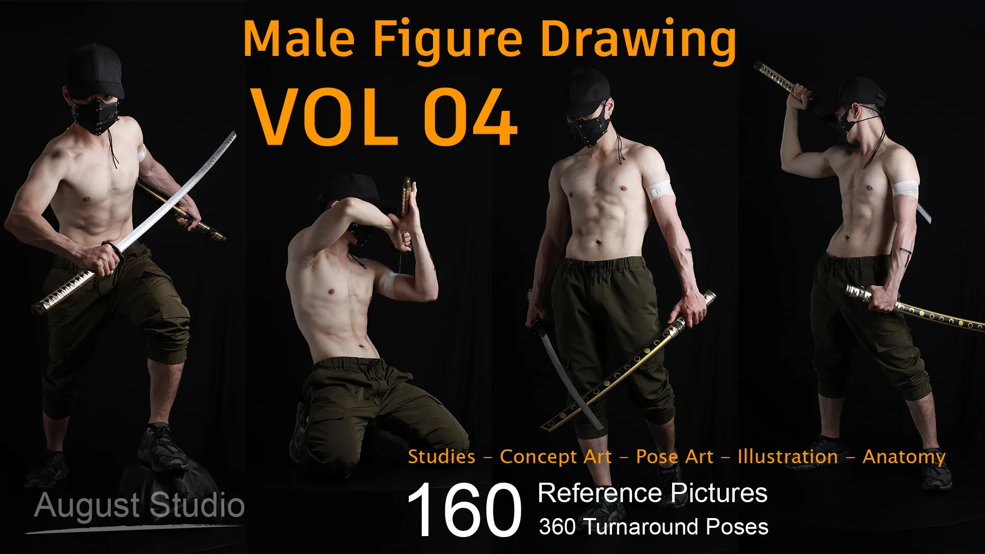 Male Figure Drawing - Vol 04 - Reference Pictures