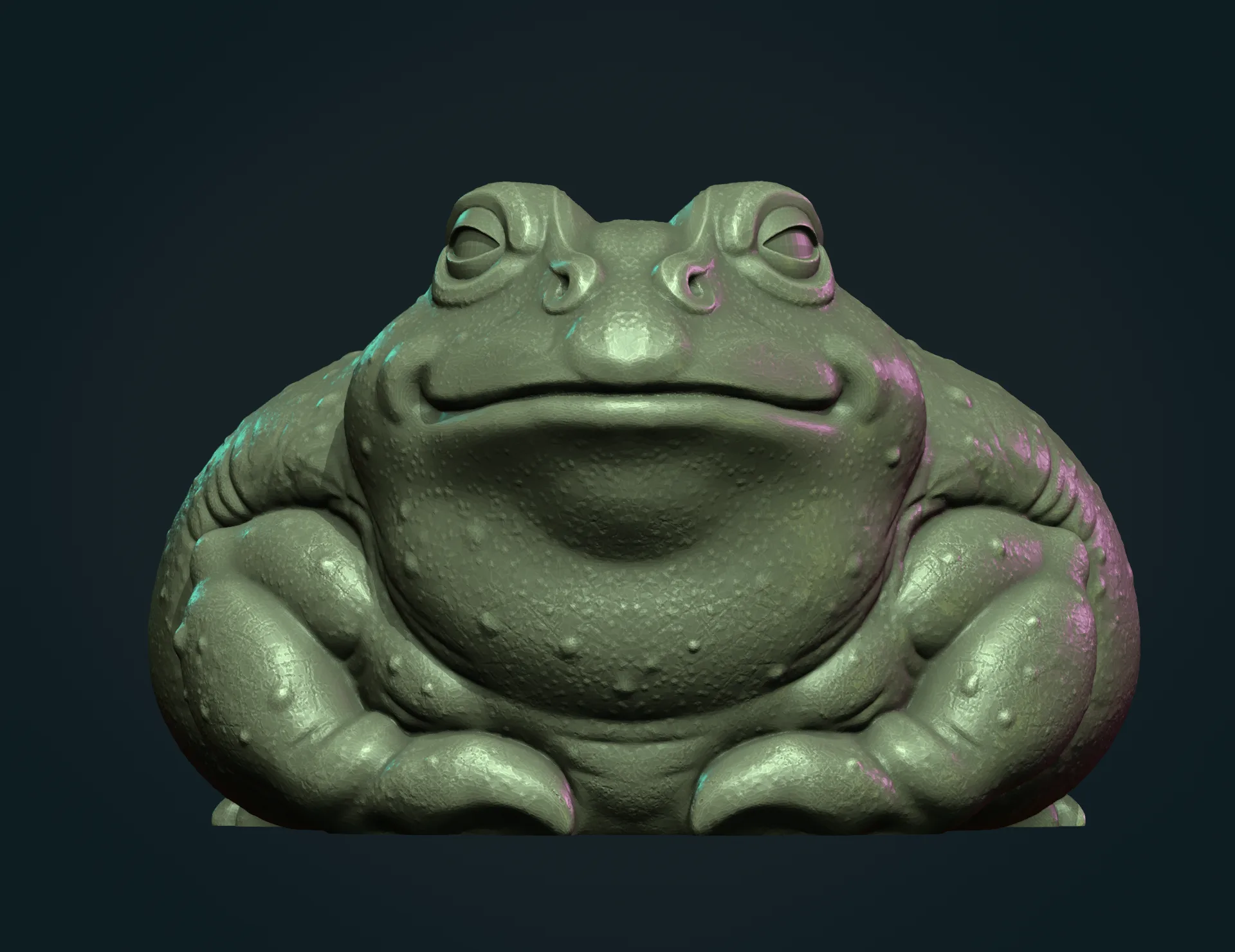 Fat Toad Frog