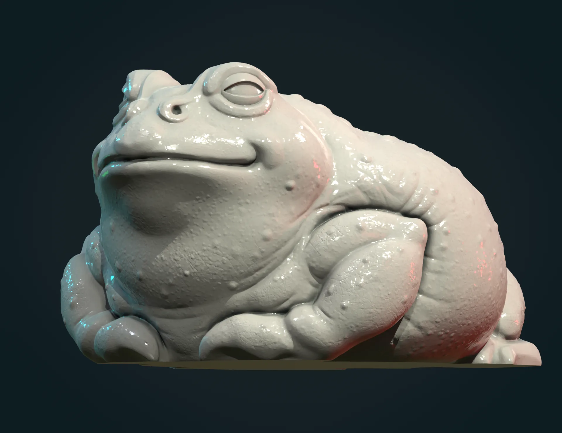 Fat Toad Frog