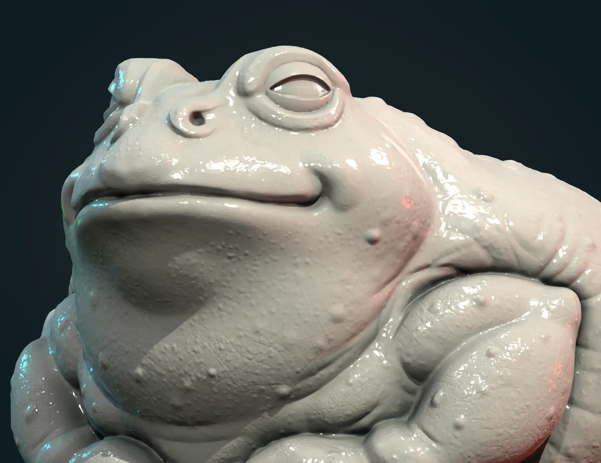 Fat Toad Frog