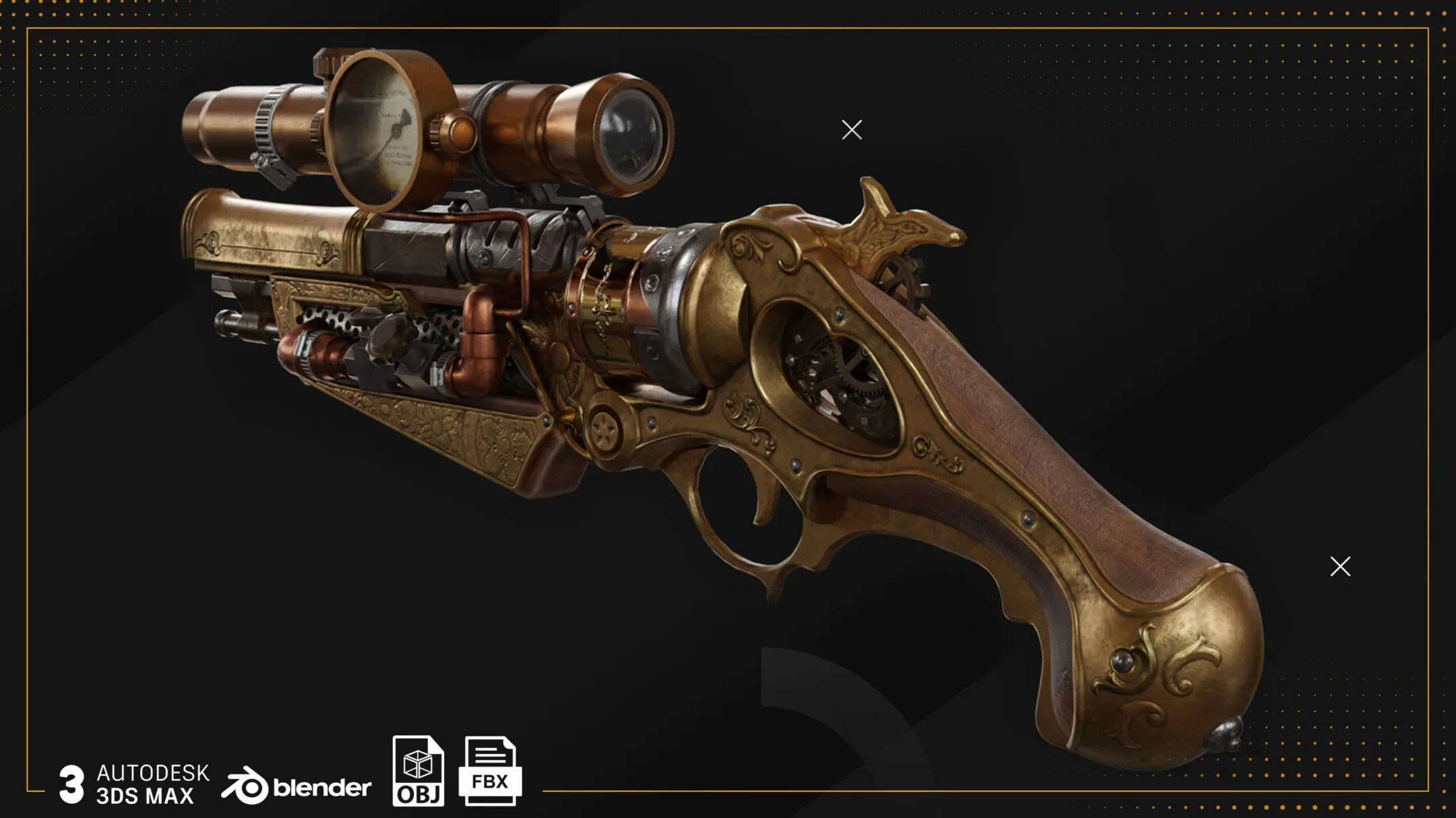 Steampunk gun