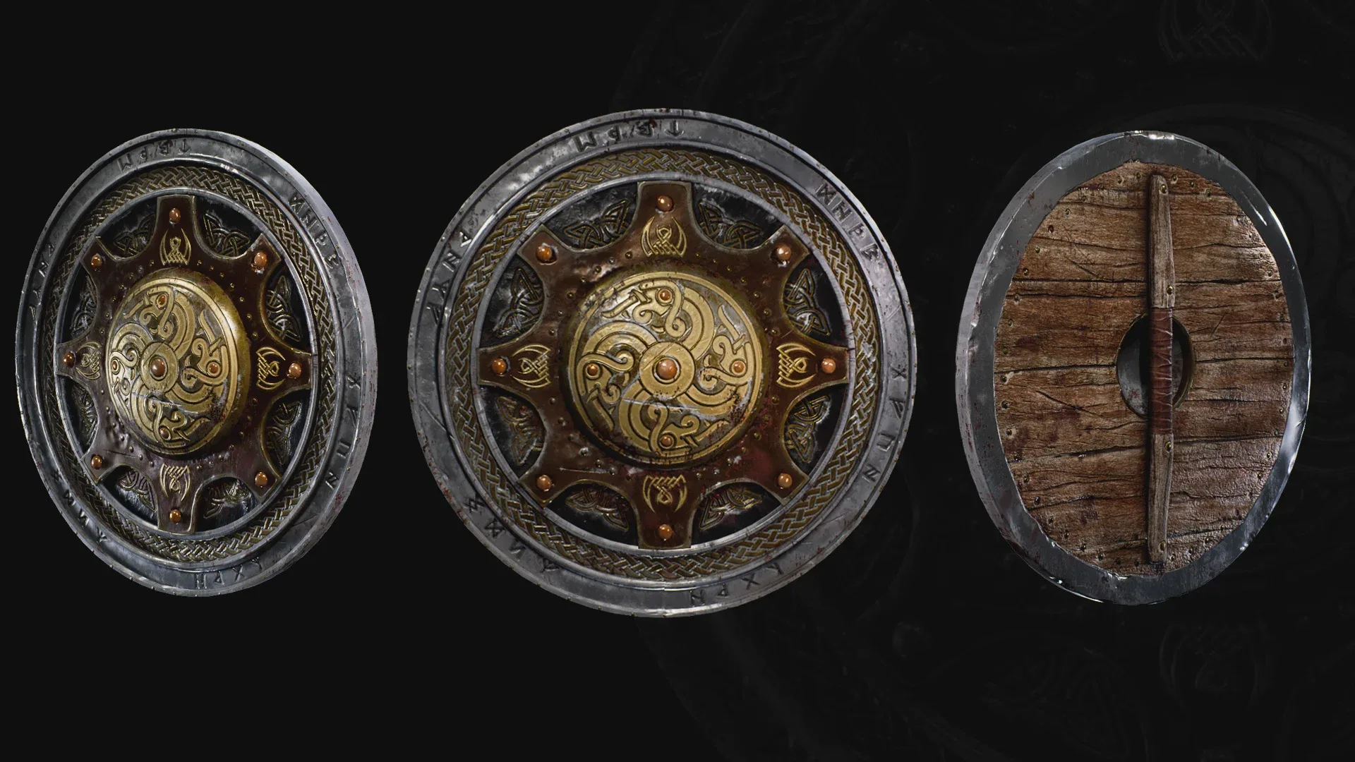 [GAMEREADY ASSET] Medieval Viking Shield