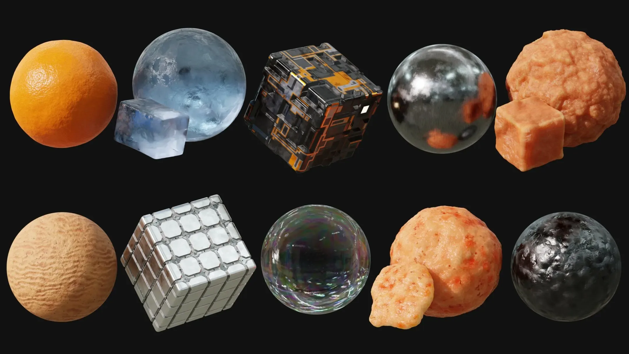 Blender Procedural Material Pack #8