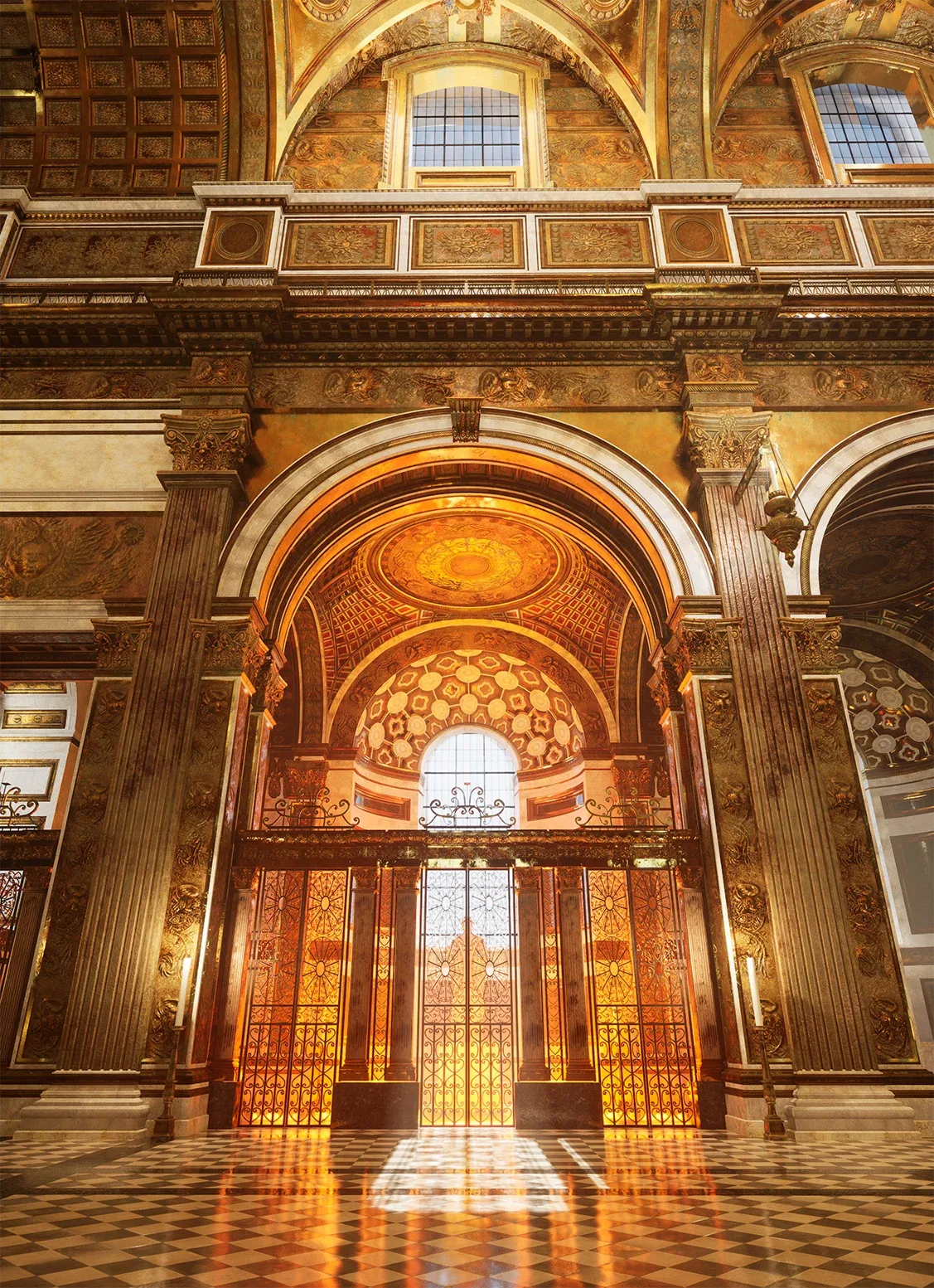 Saint Paul Cathedral Full Scene Unreal Engine 5 Project