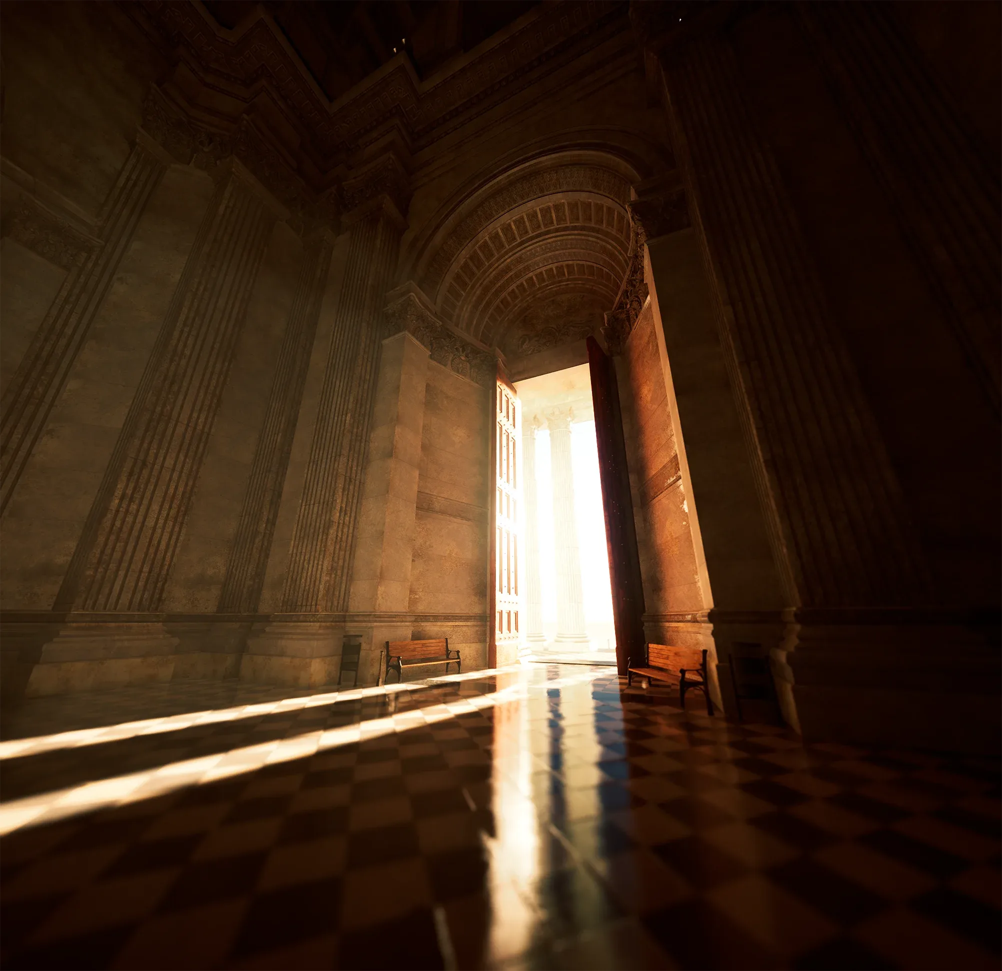 Saint Paul Cathedral Full Scene Unreal Engine 5 Project