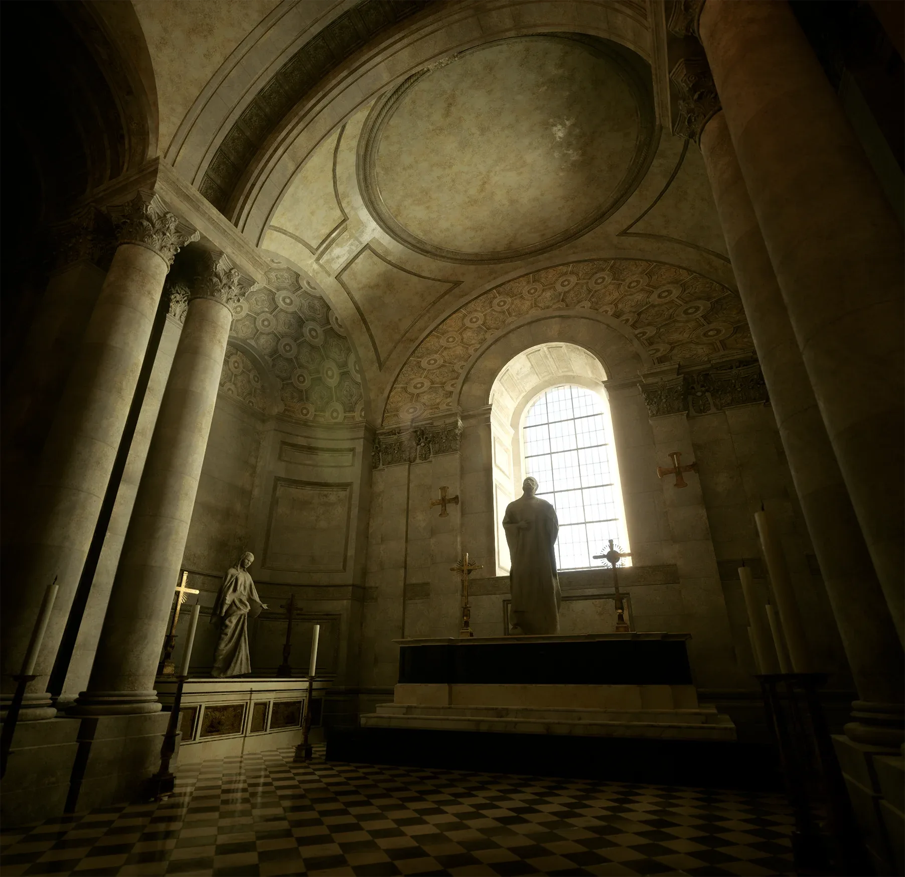 Saint Paul Cathedral Full Scene Unreal Engine 5 Project