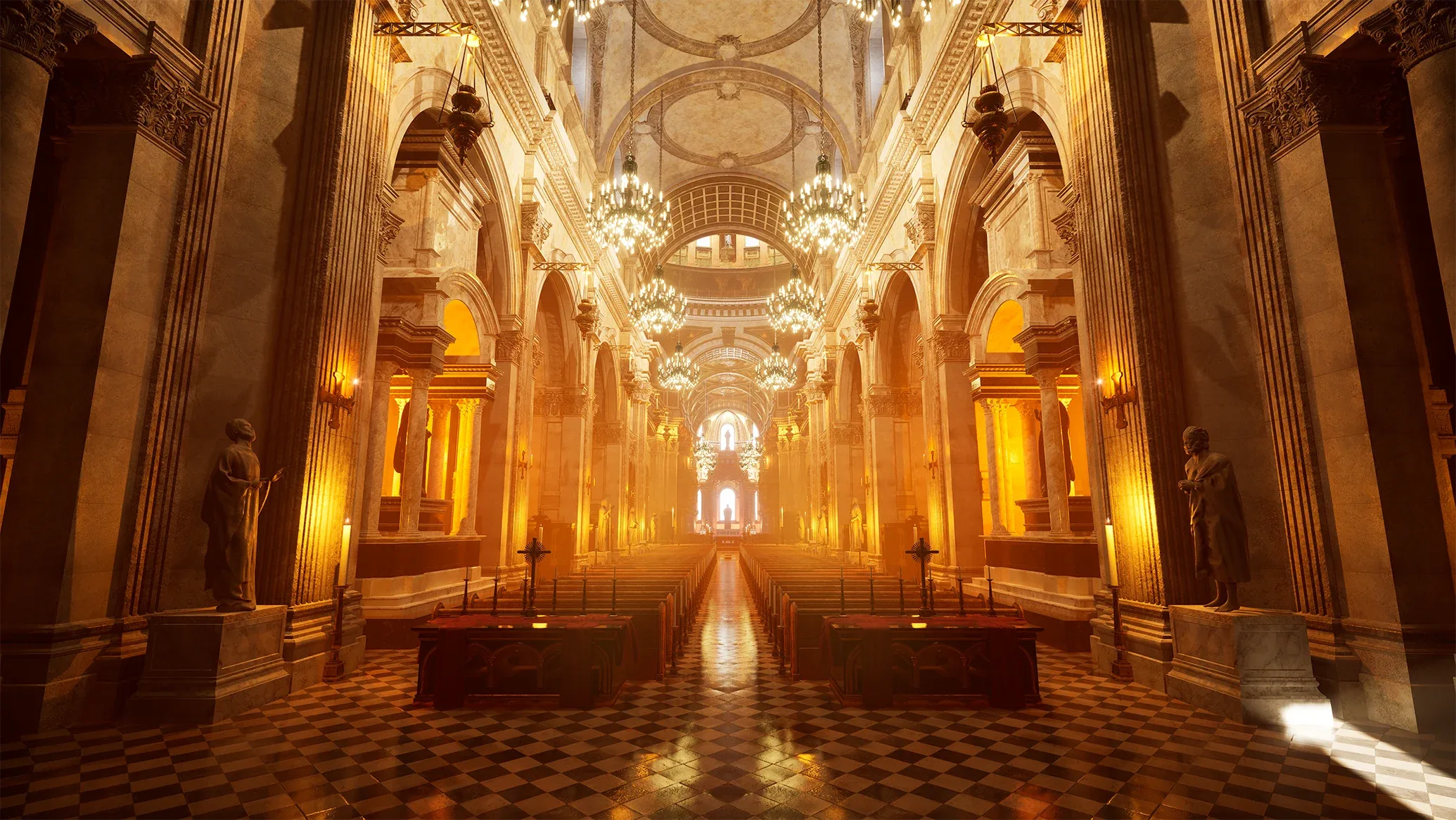 Saint Paul Cathedral Full Scene Unreal Engine 5 Project