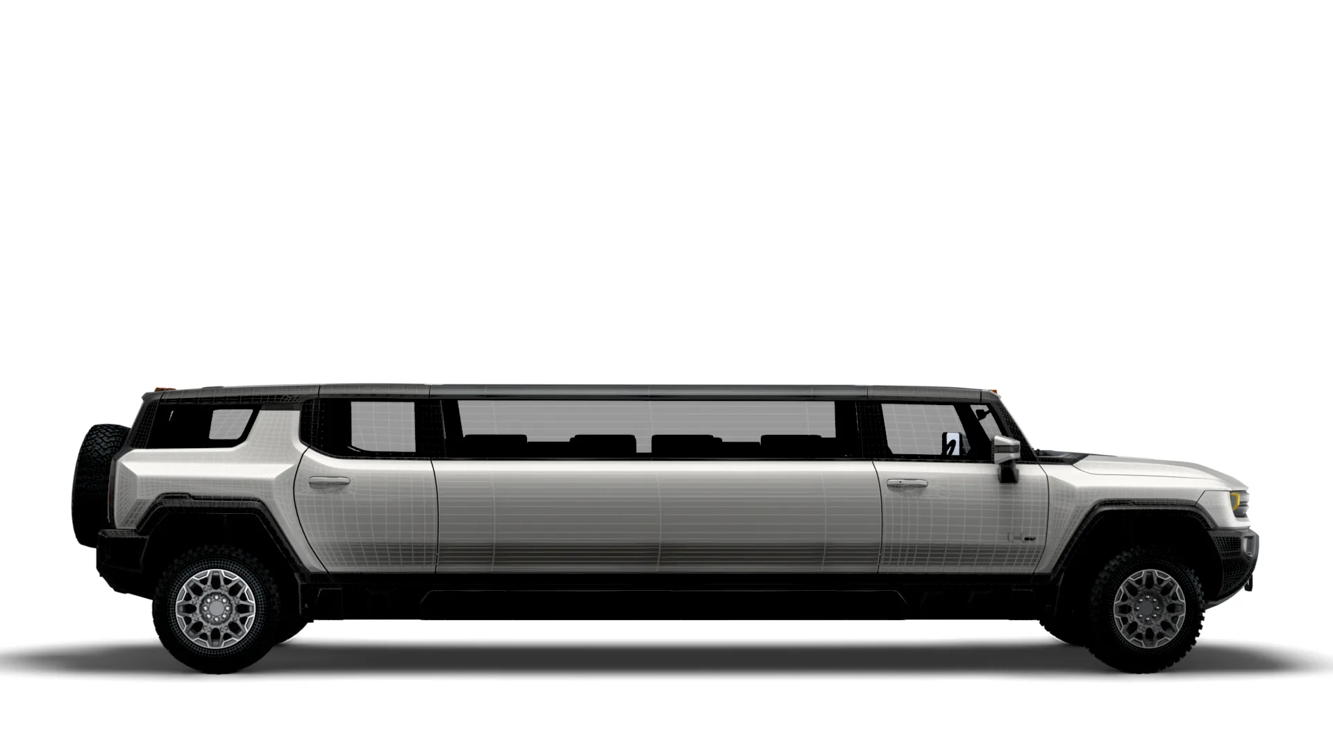 GMC Hummer EV SUV Limousine 2024