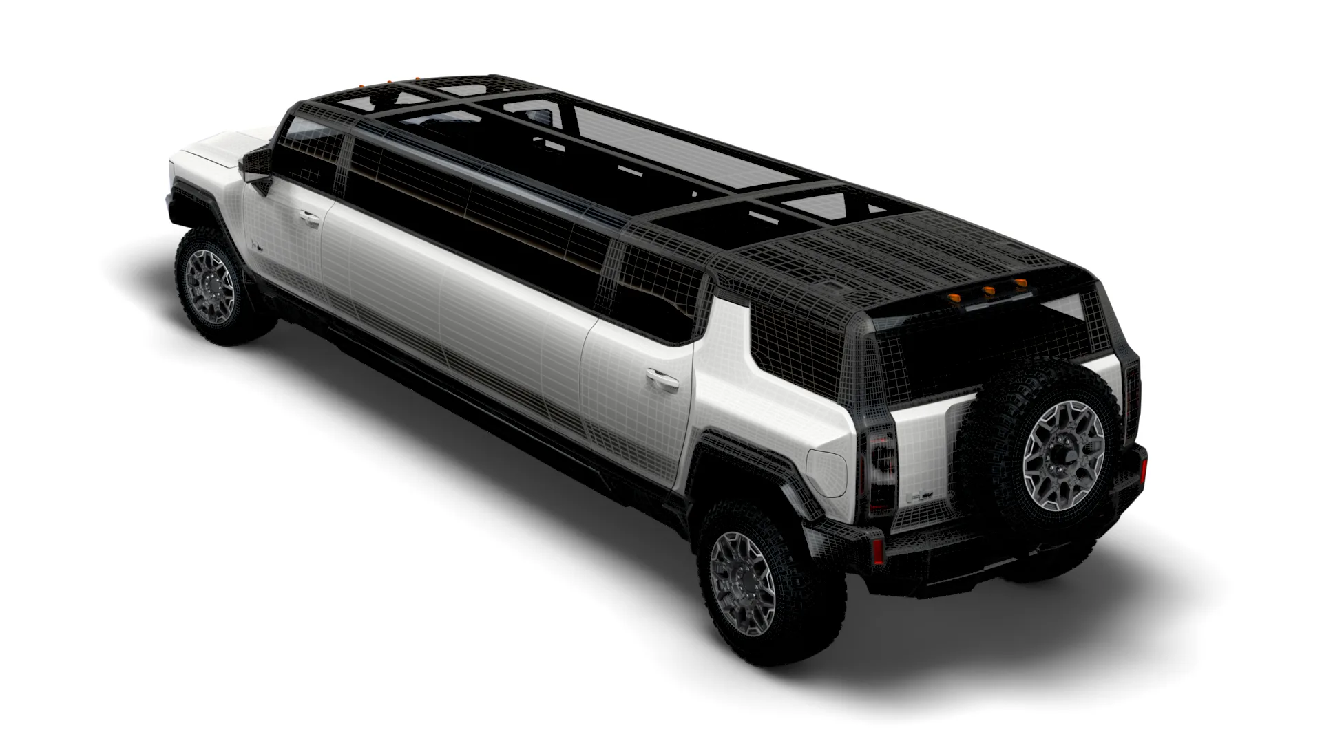 GMC Hummer EV SUV Limousine 2024