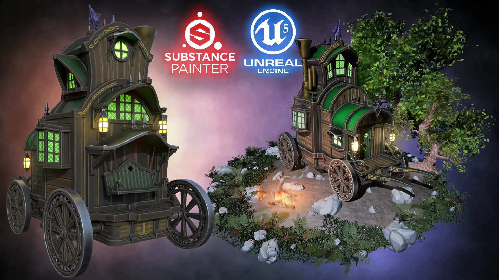 Substance Painter to Unreal Engine 5 Masterclass Course