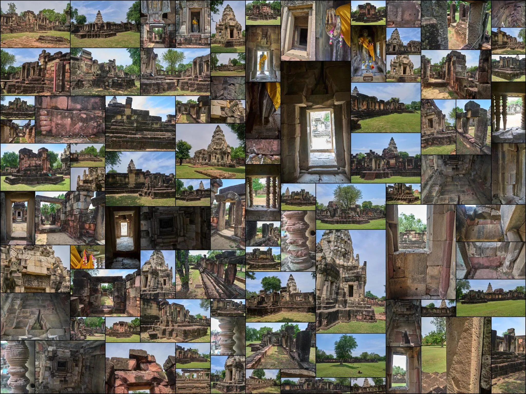 186 photos of Buddha Foot Small Khmer Temple