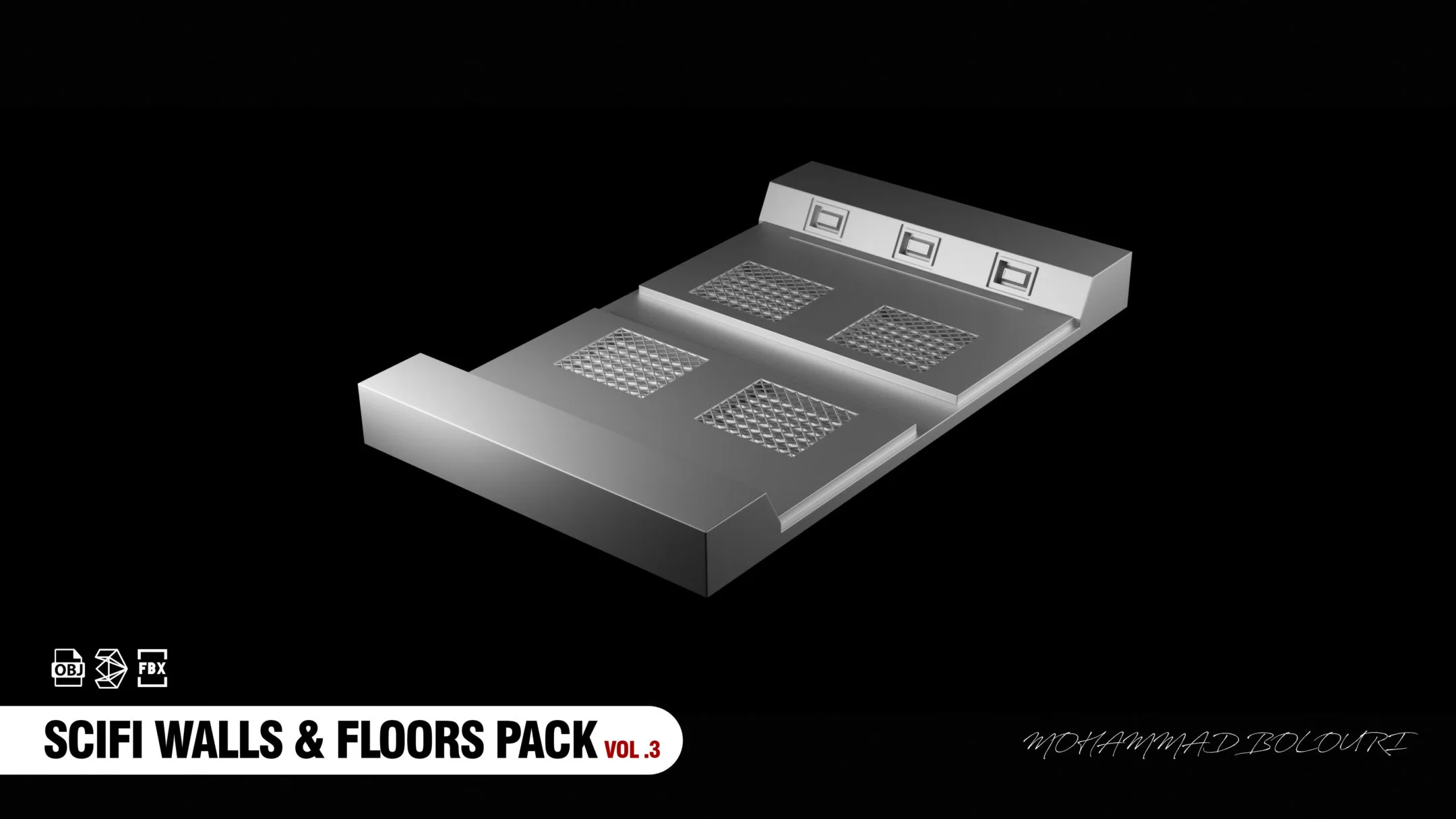 " SCI FI Walls & Floors Pack " Vol.3