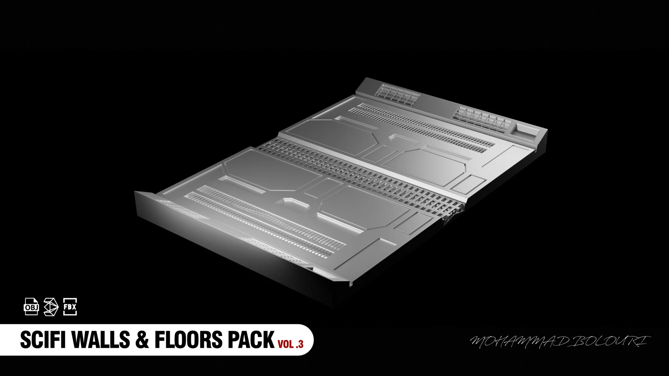 " SCI FI Walls & Floors Pack " Vol.3