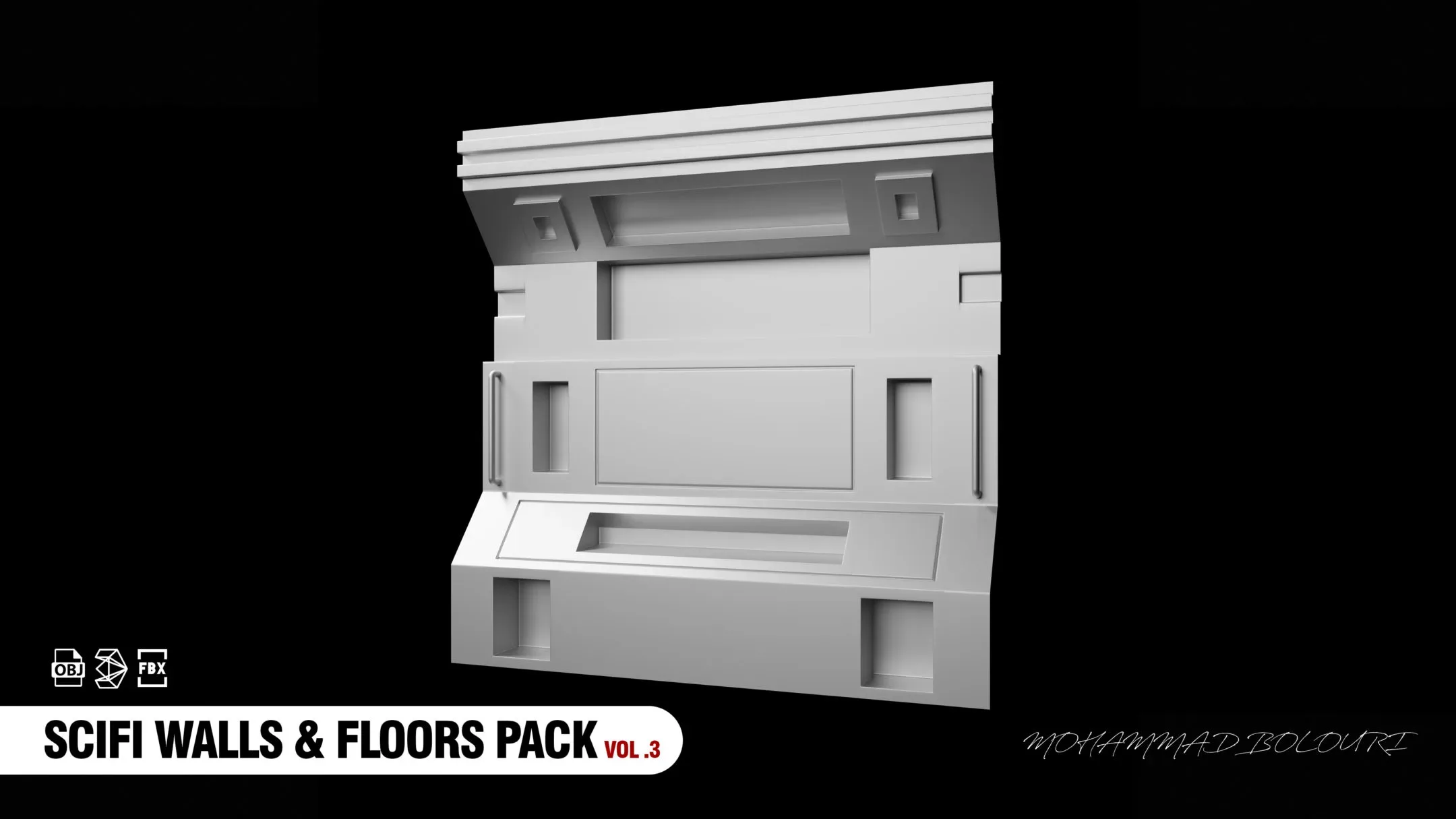 " SCI FI Walls & Floors Pack " Vol.3