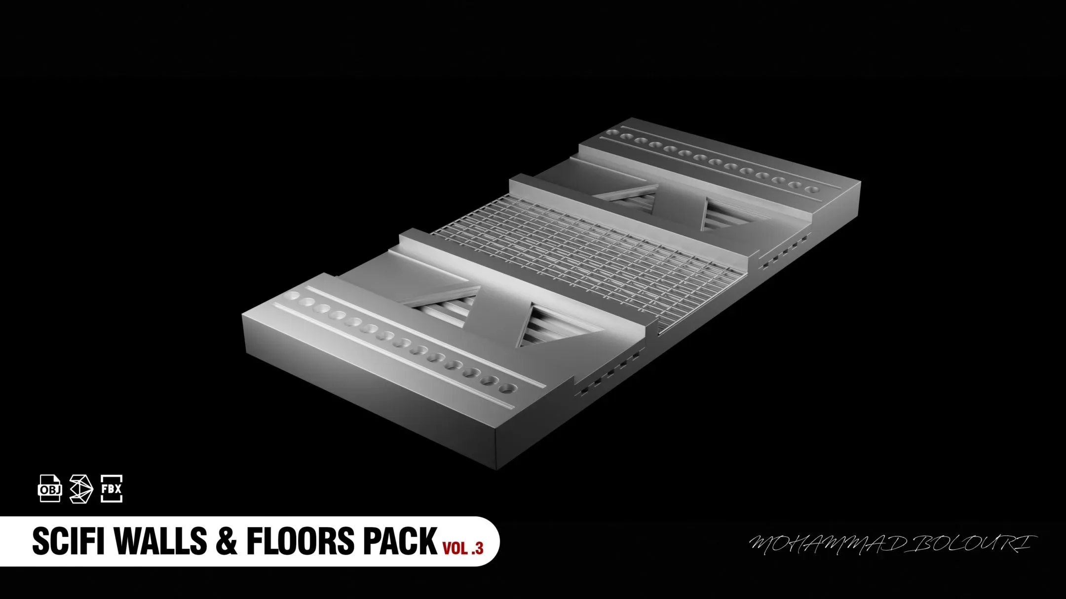 " SCI FI Walls & Floors Pack " Vol.3