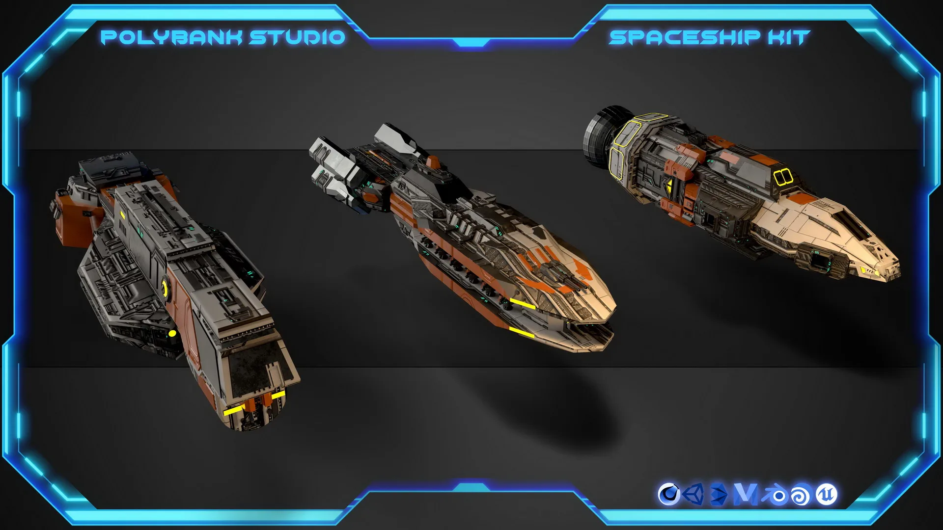 SpaceShip Mega Pack