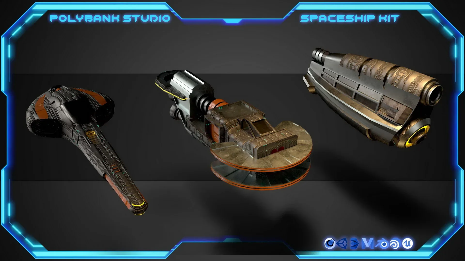 SpaceShip Mega Pack