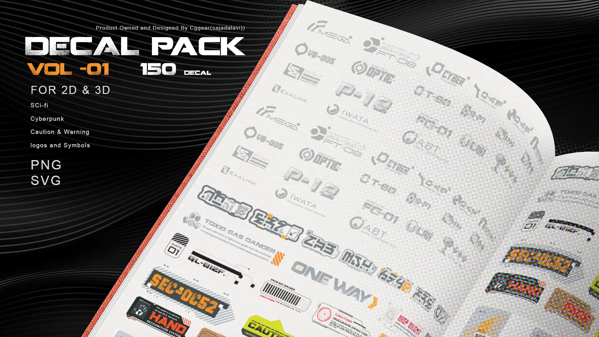 Decal Pack (Decal Machine Ready)