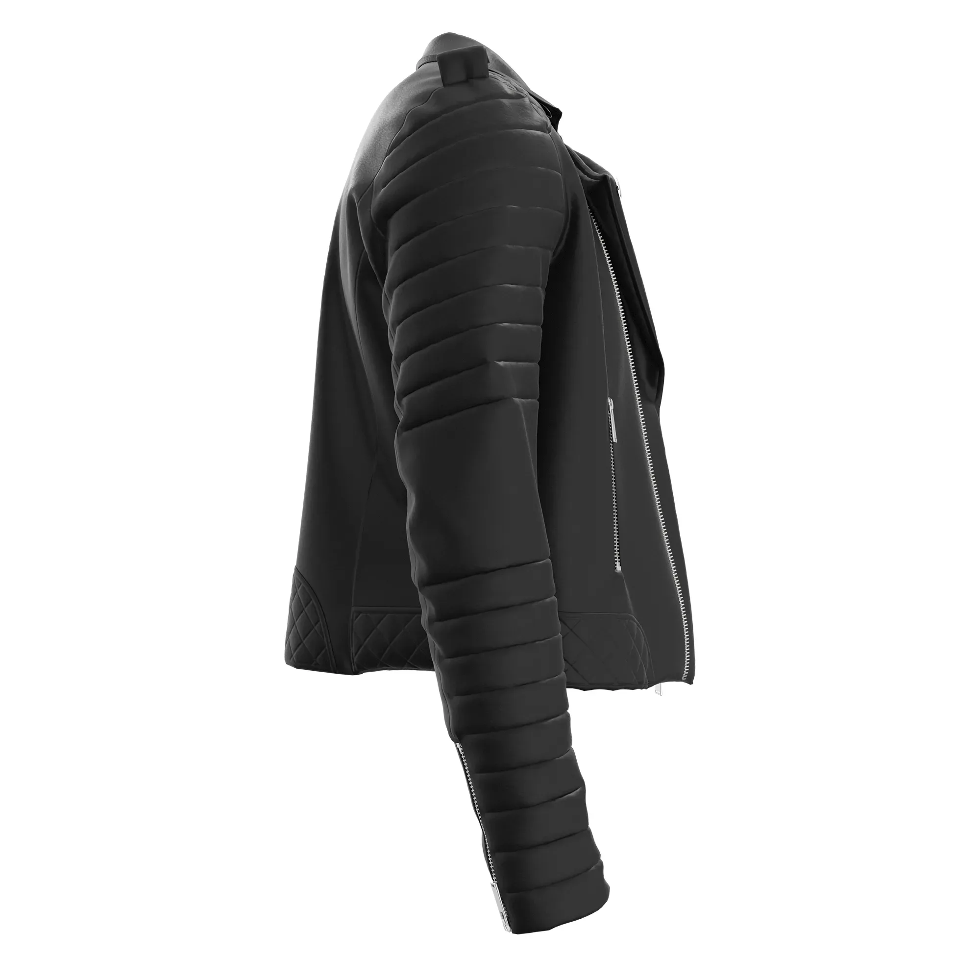 HIPSTER Leather jacket, marvelous designer,clo3d