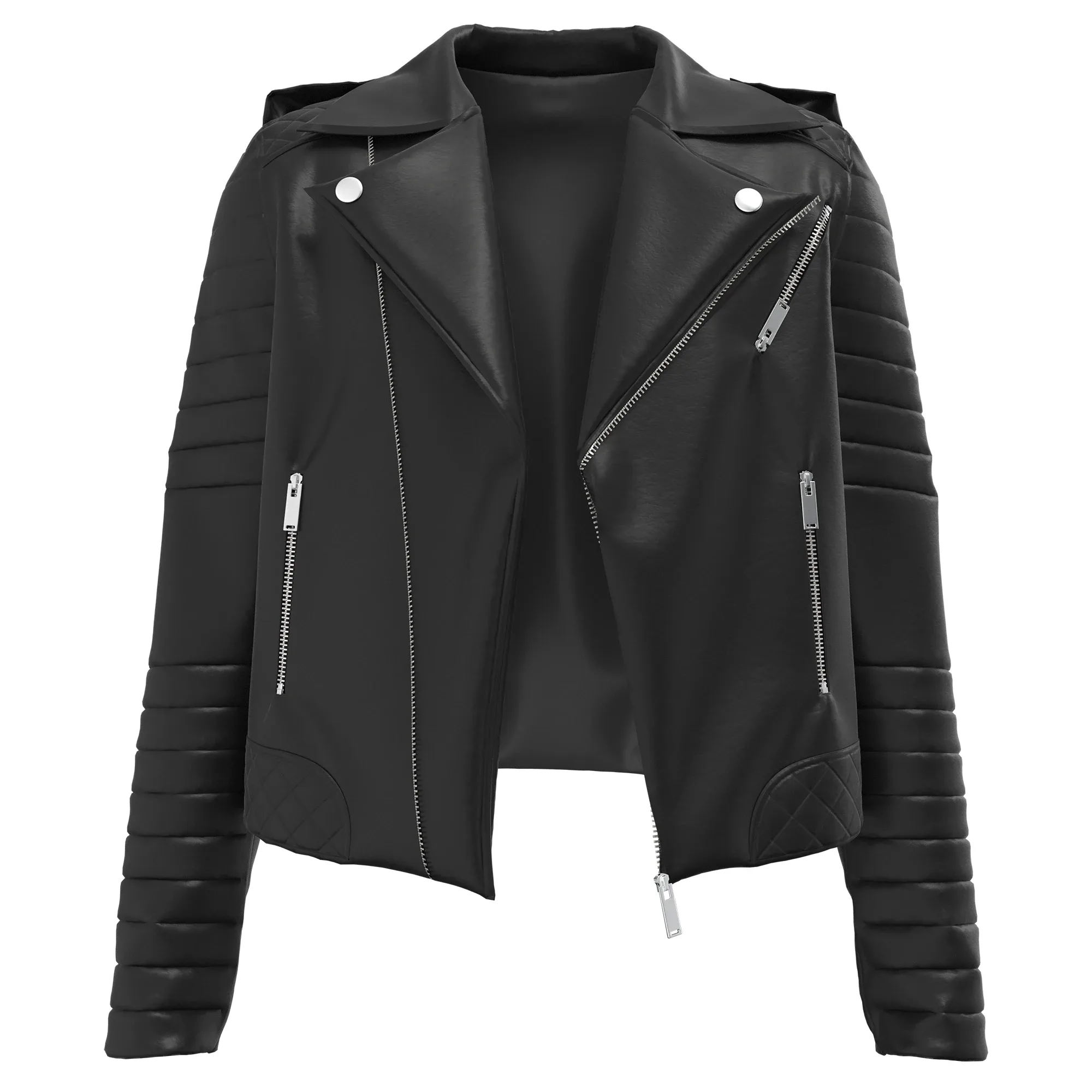 HIPSTER Leather jacket, marvelous designer,clo3d