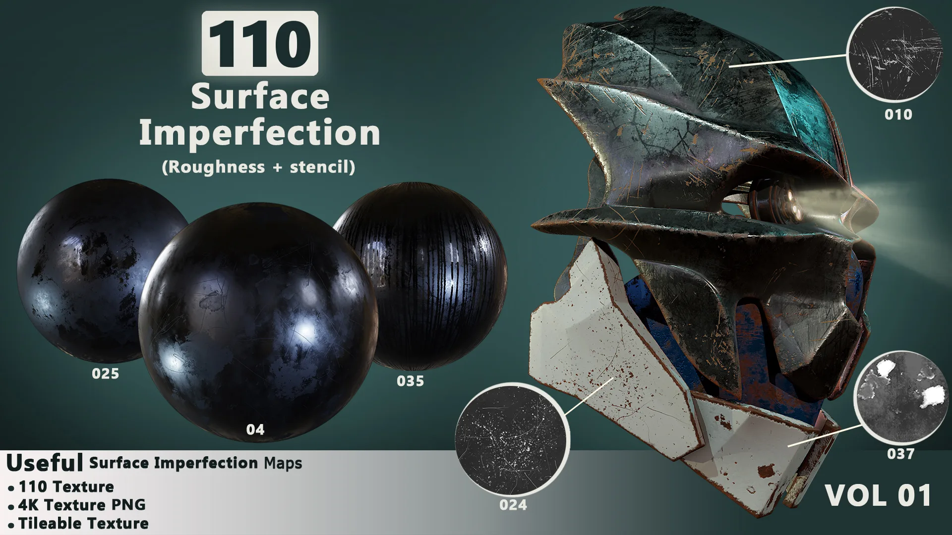 110 useful Surface Imperfection