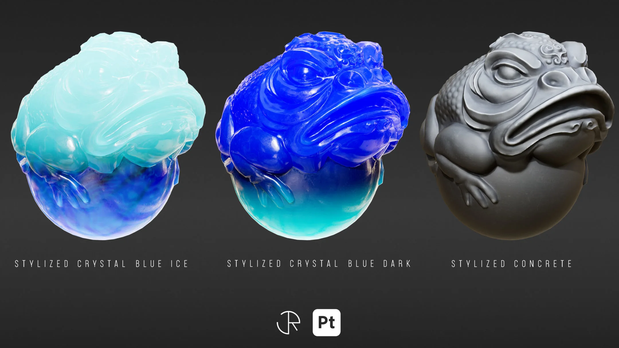 Stylized Smart Materials Stone & Gem