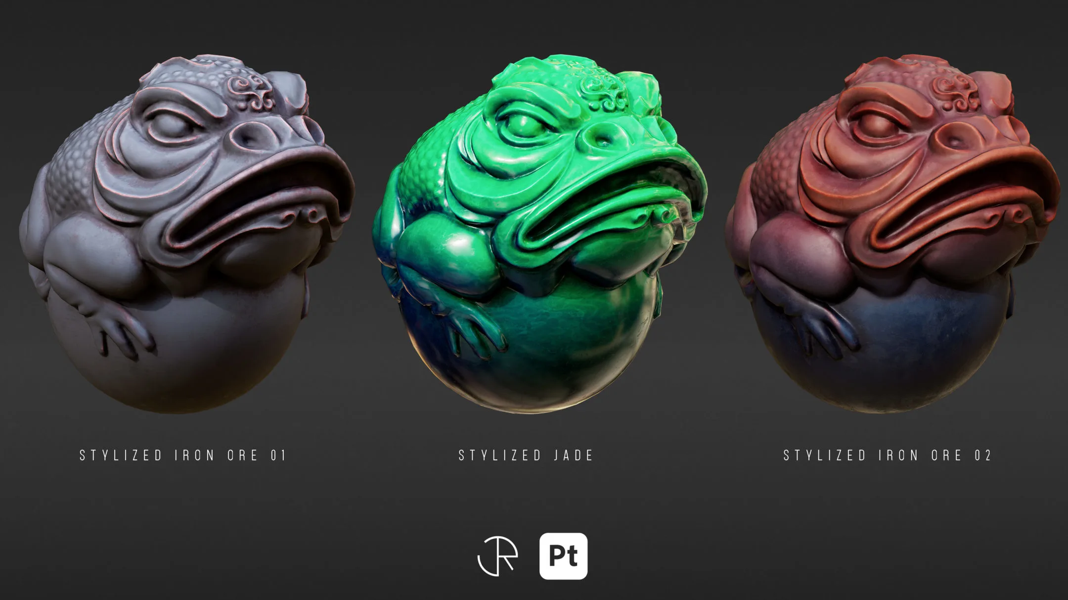 Stylized Smart Materials Stone & Gem