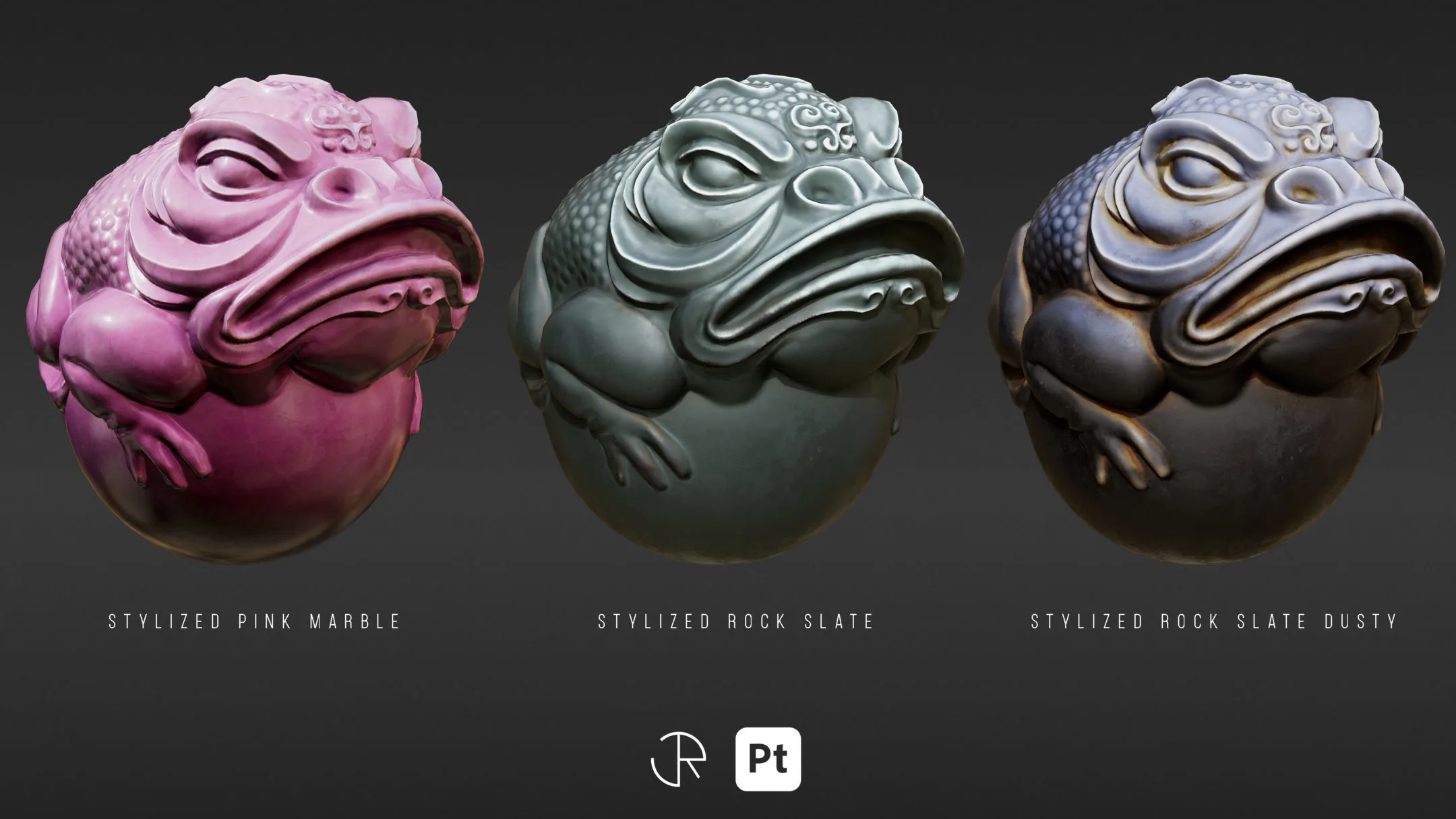 Stylized Smart Materials Stone & Gem