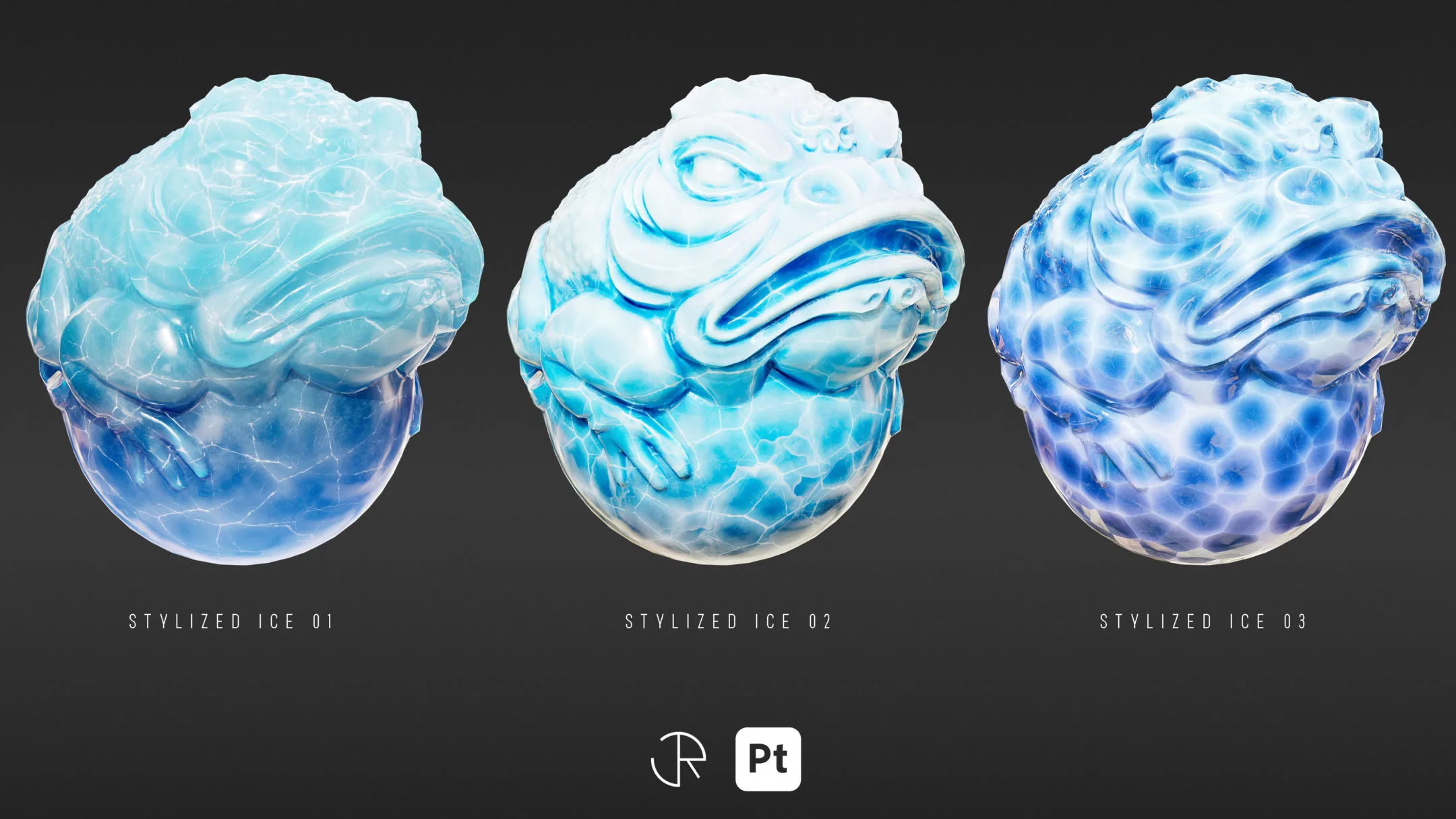 Stylized Smart Materials Stone & Gem