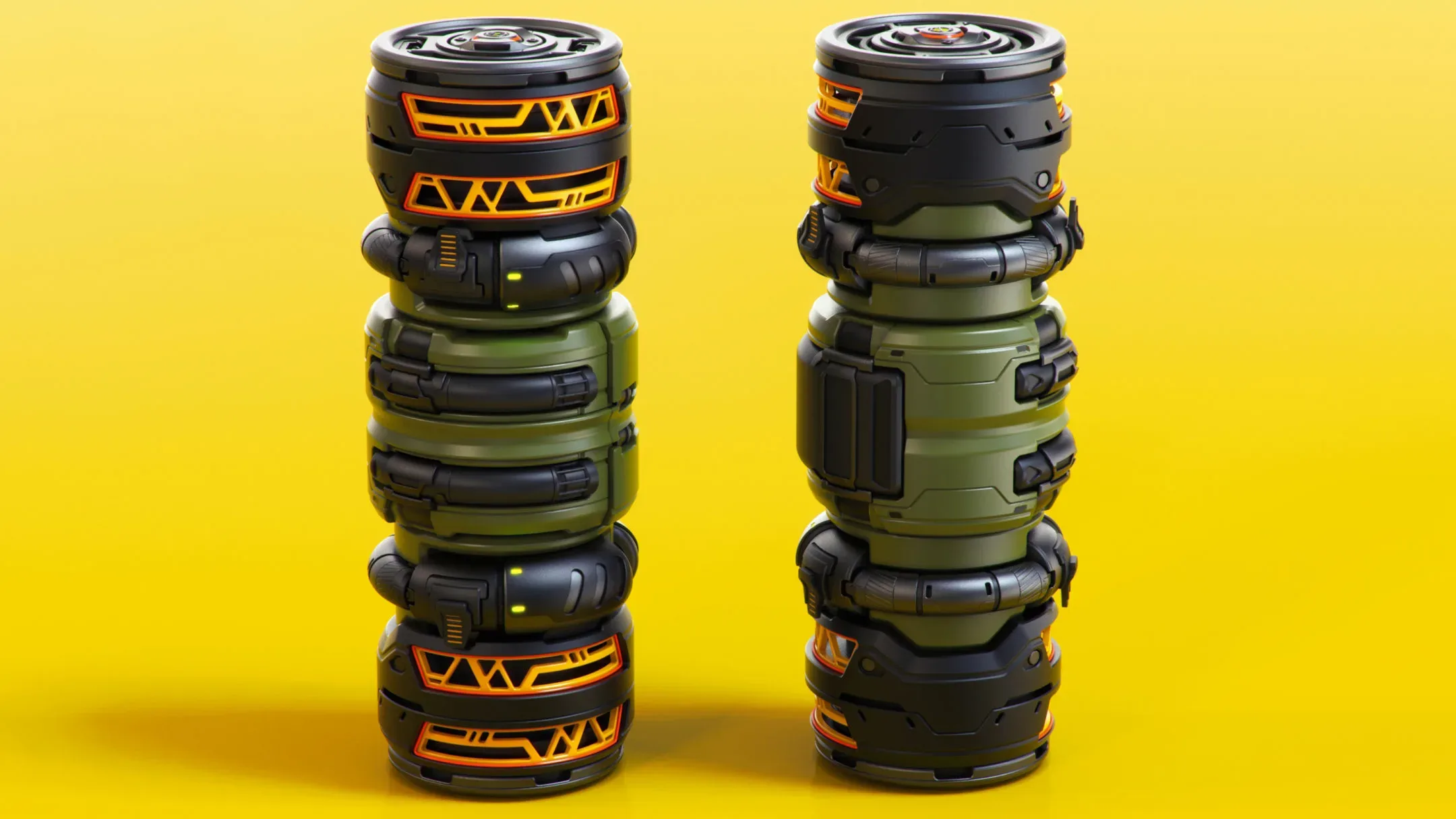 SciFi Barrels Set