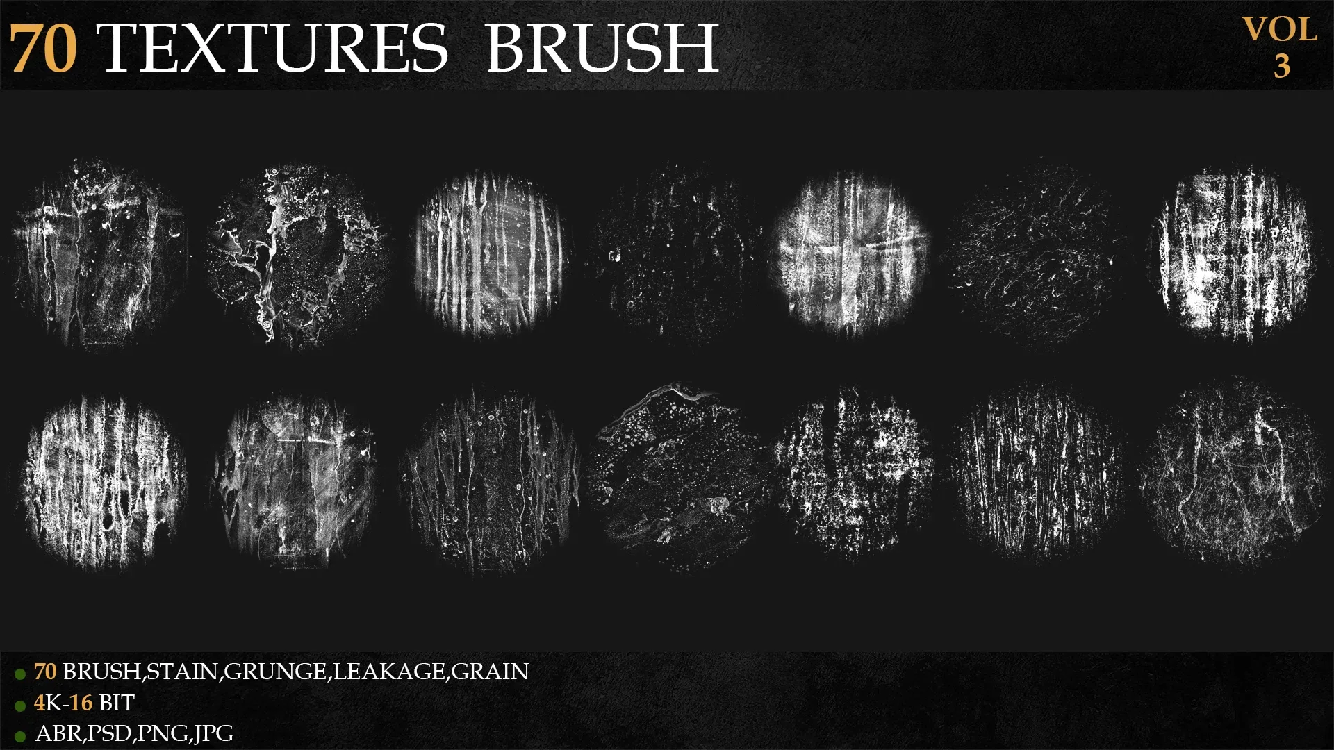 70 TEXTURES BRUSH-VOL 3