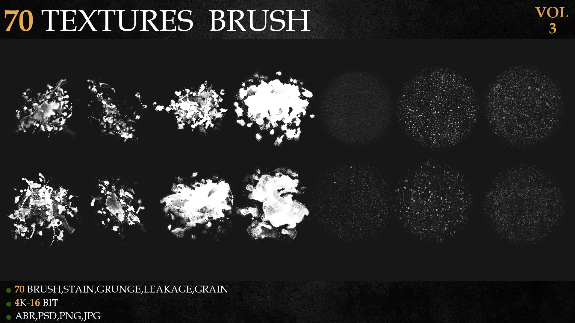 70 TEXTURES BRUSH-VOL 3