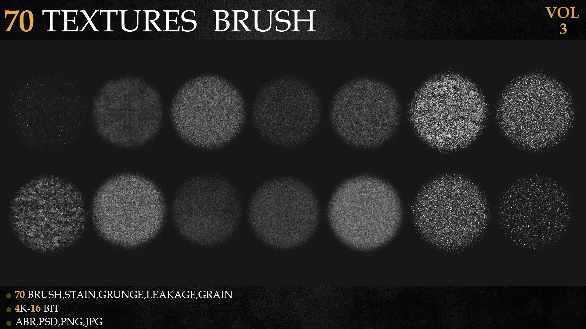 70 TEXTURES BRUSH-VOL 3