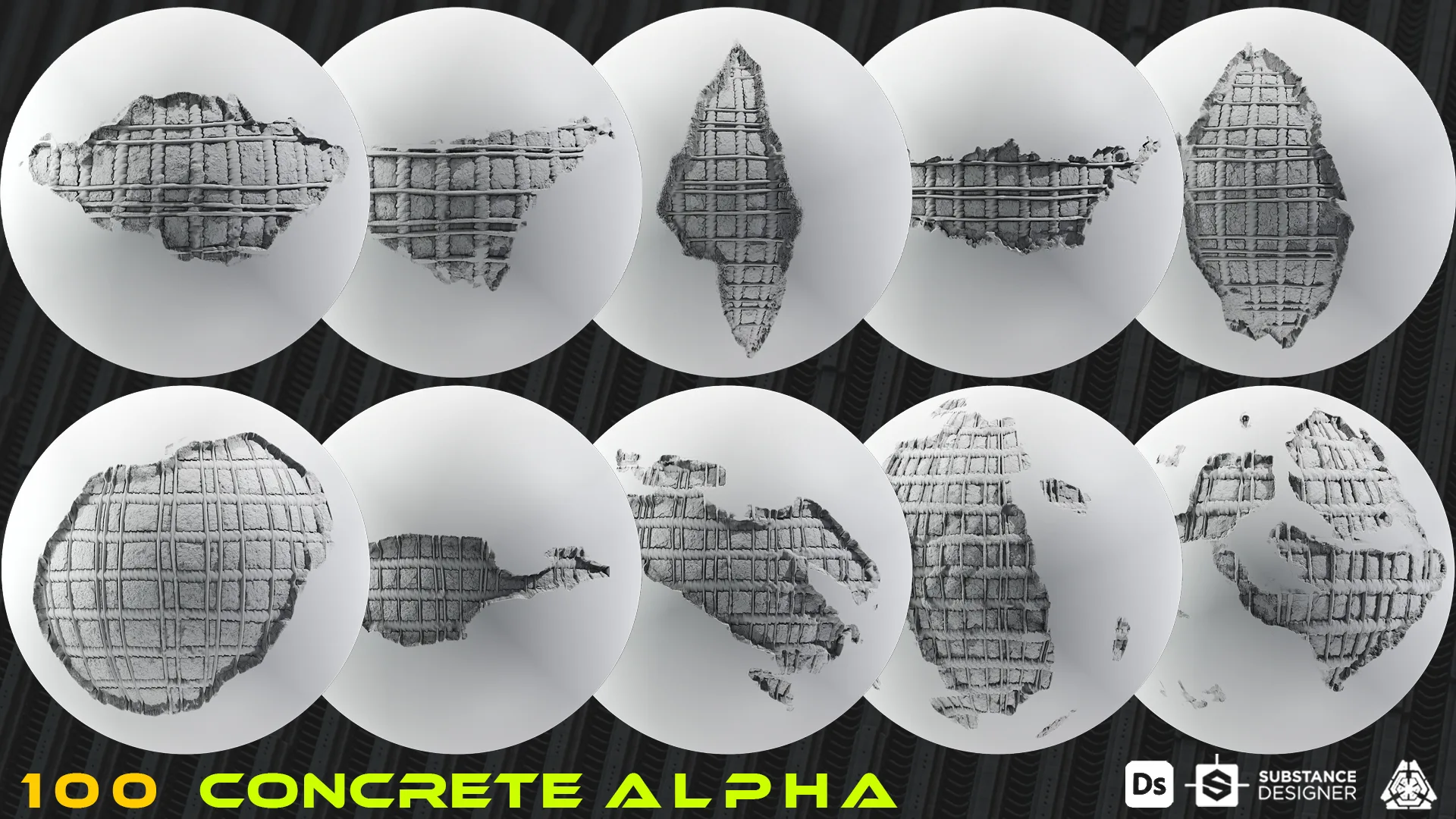 100 Concrete Alpha