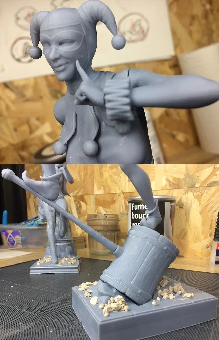 Harley Quinn - 3D Print Ready