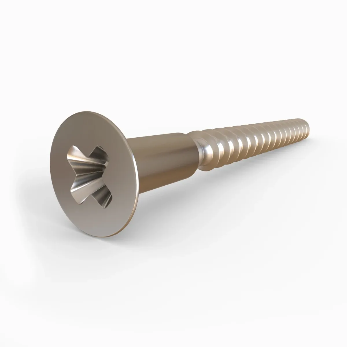 Phillips flat head Wood Screw