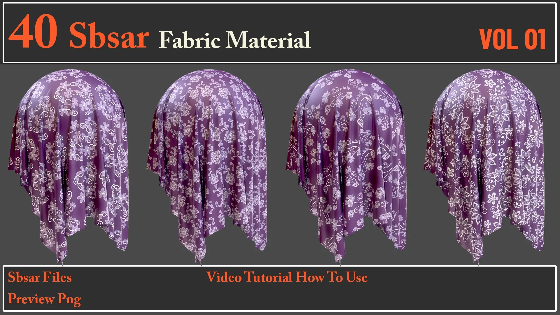 40 SBSAR Files Fabric materials