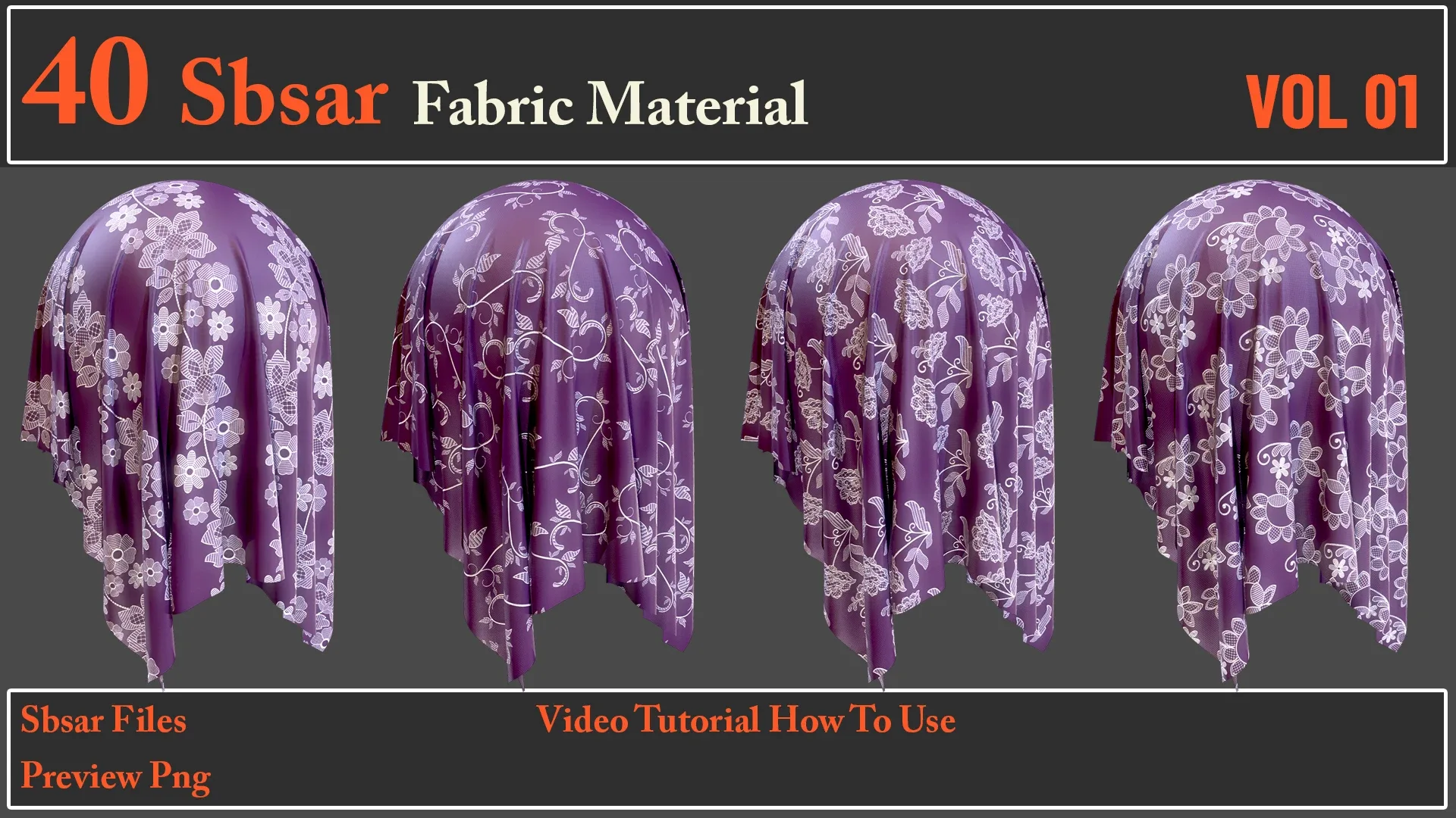 40 SBSAR Files Fabric materials