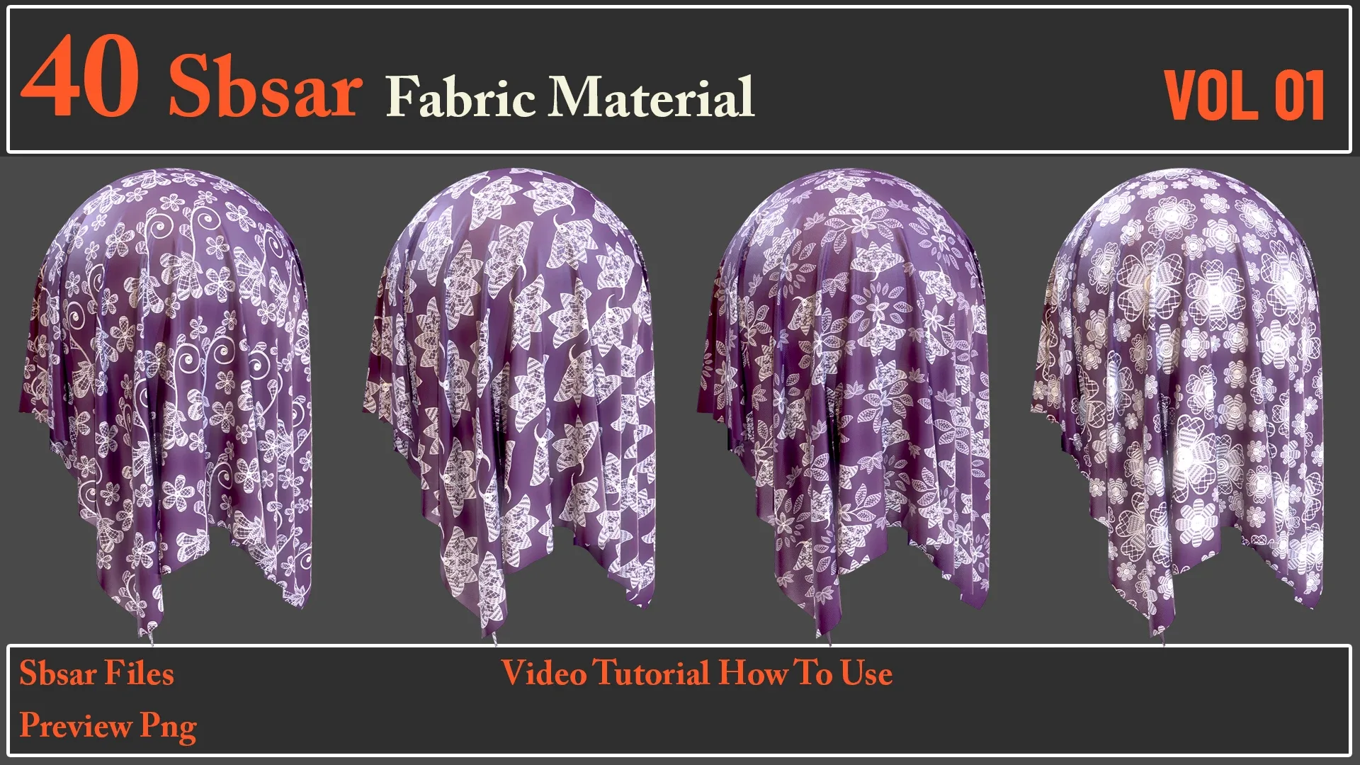 40 SBSAR Files Fabric materials