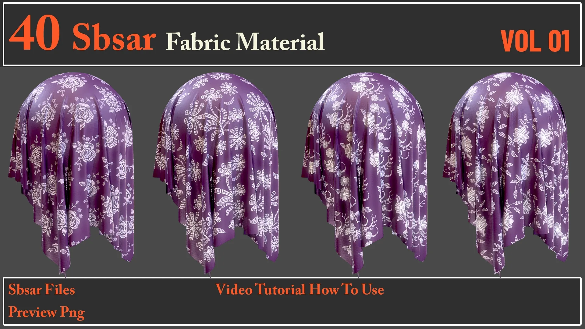 40 SBSAR Files Fabric materials