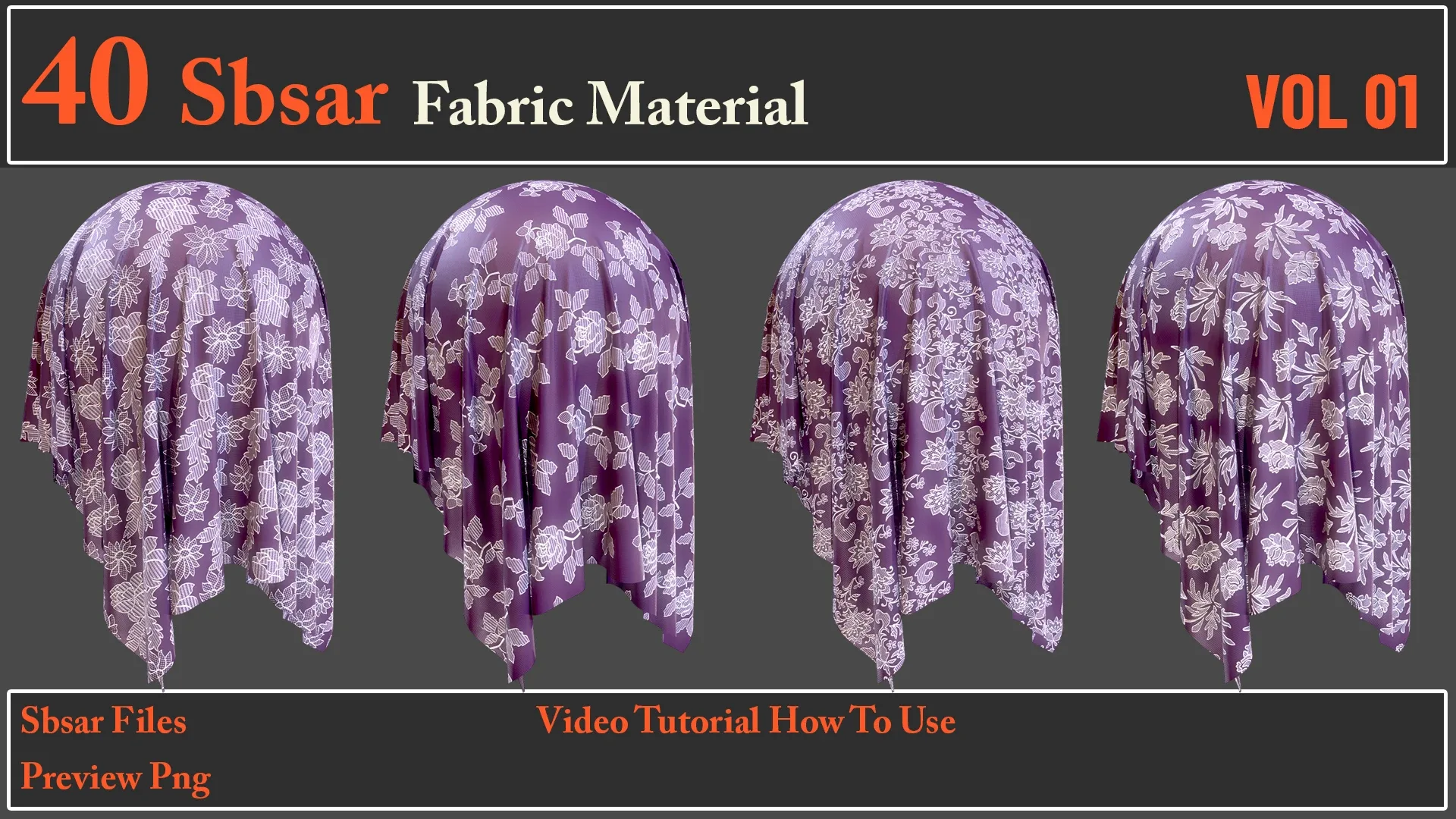 40 SBSAR Files Fabric materials