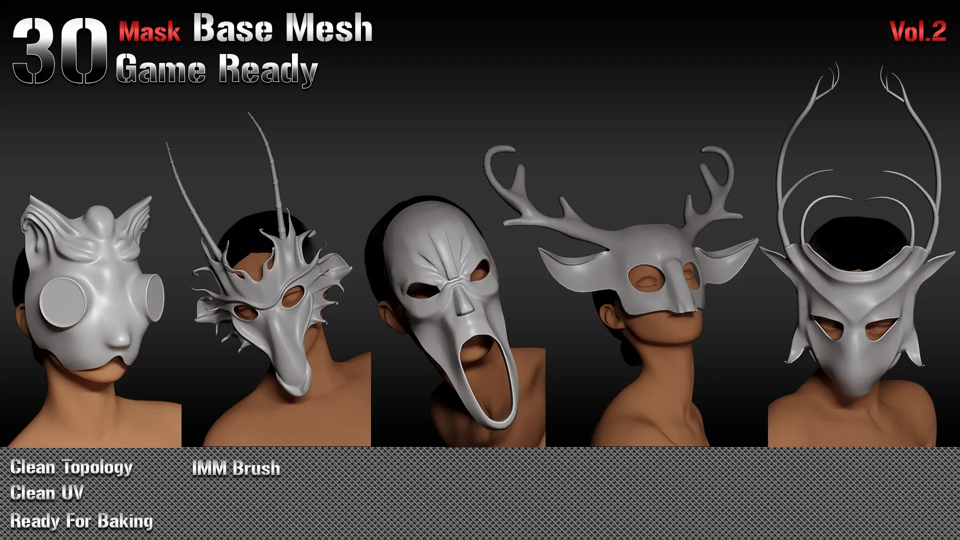 30 Base Mesh-Vol4_Mask (Game Ready)