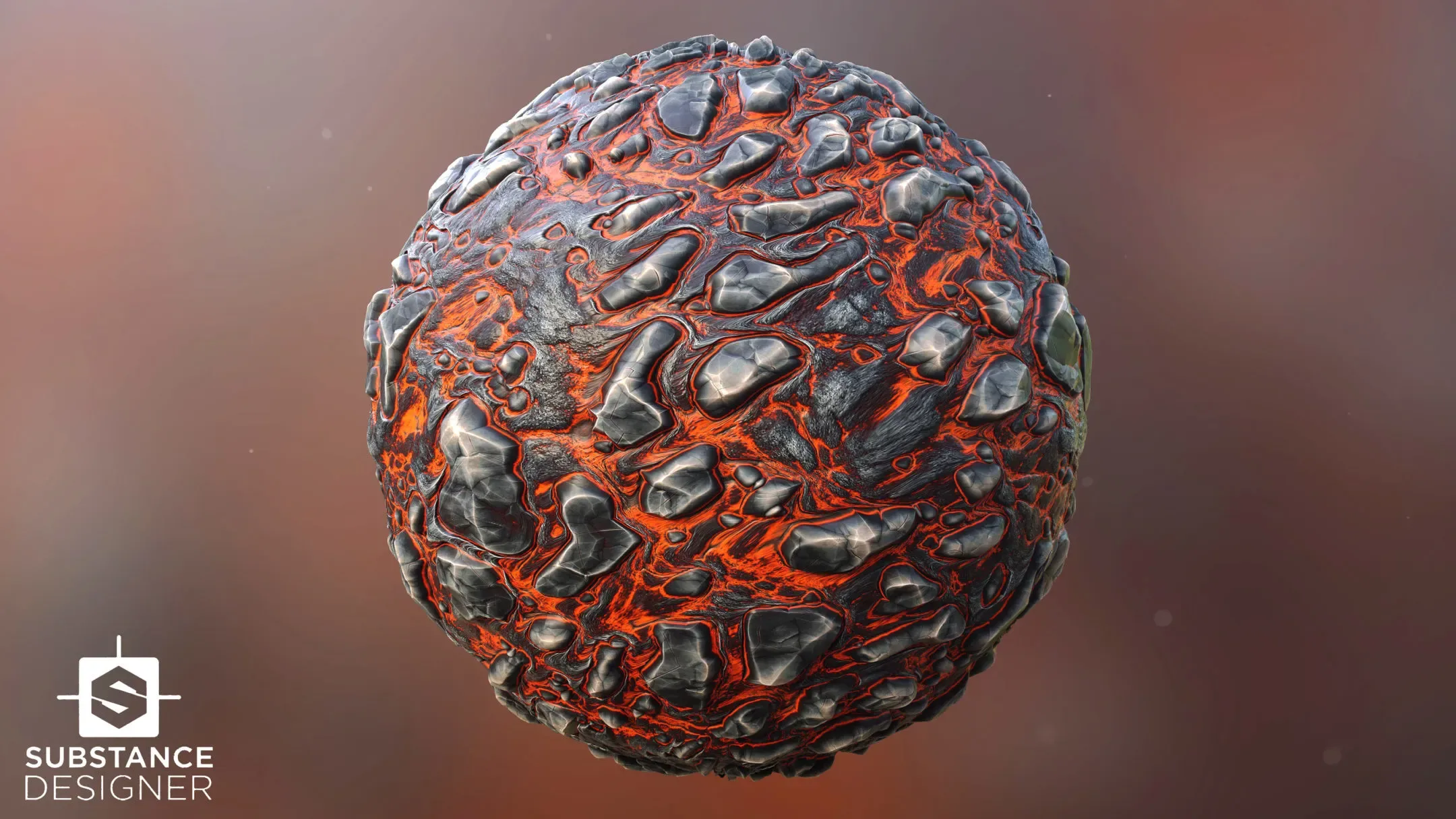 Stylized Lava | Substance Designer