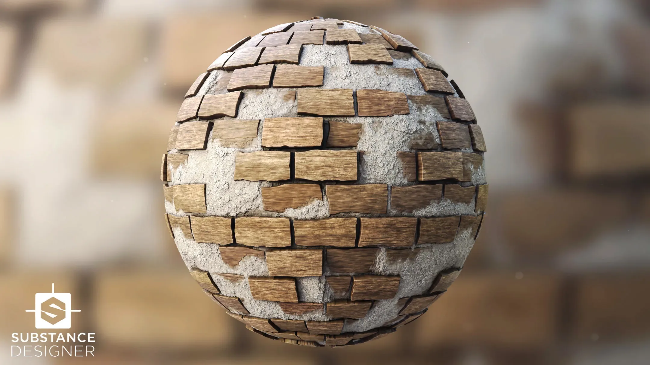 Stylized Wood Planks | Substance Designer