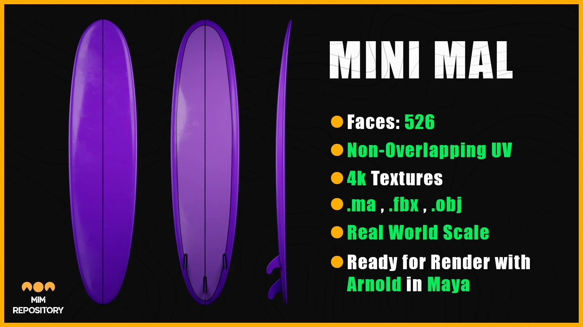 10 Surfboard 3D Models (UPDATE)