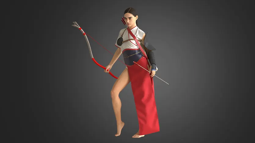 Ancient Archer Outfit | Clo3d | Marvelous designer