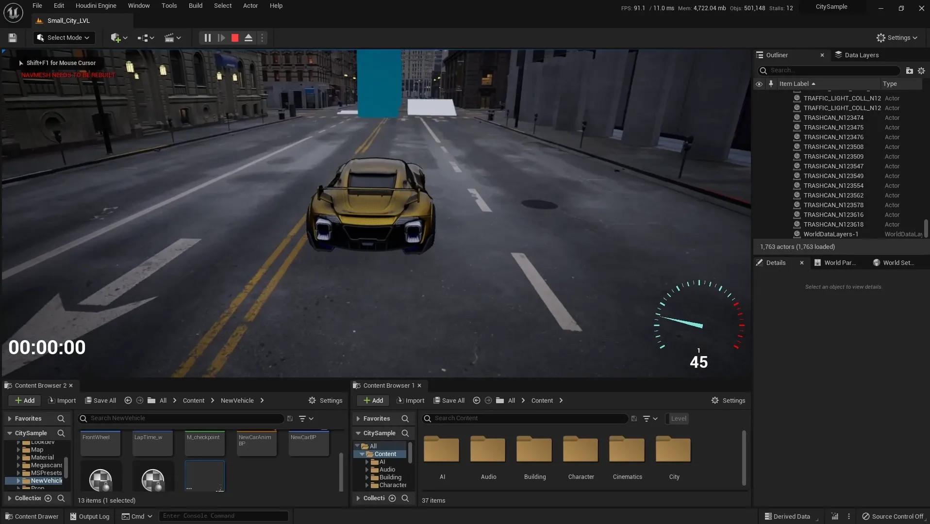 Unreal Engine 5 - Make AAA Game Vehicles