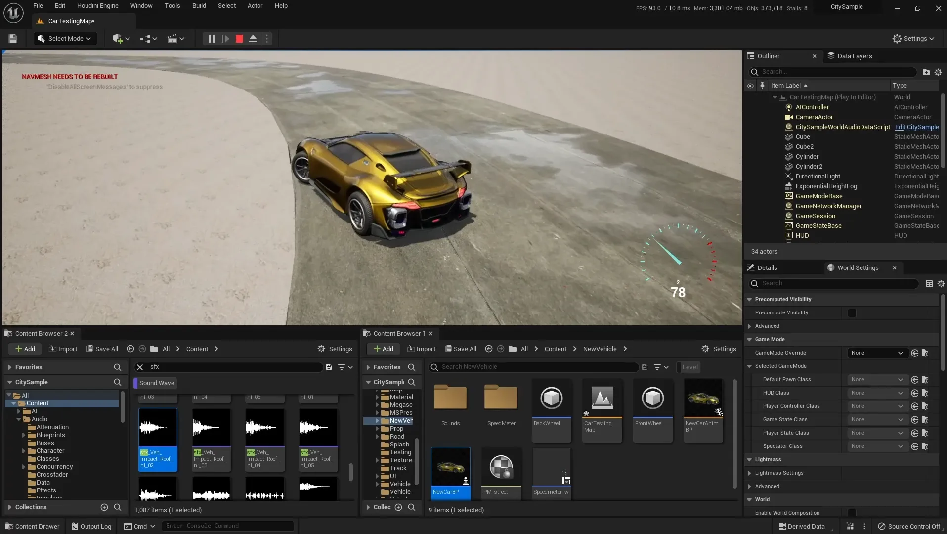 Unreal Engine 5 - Make AAA Game Vehicles