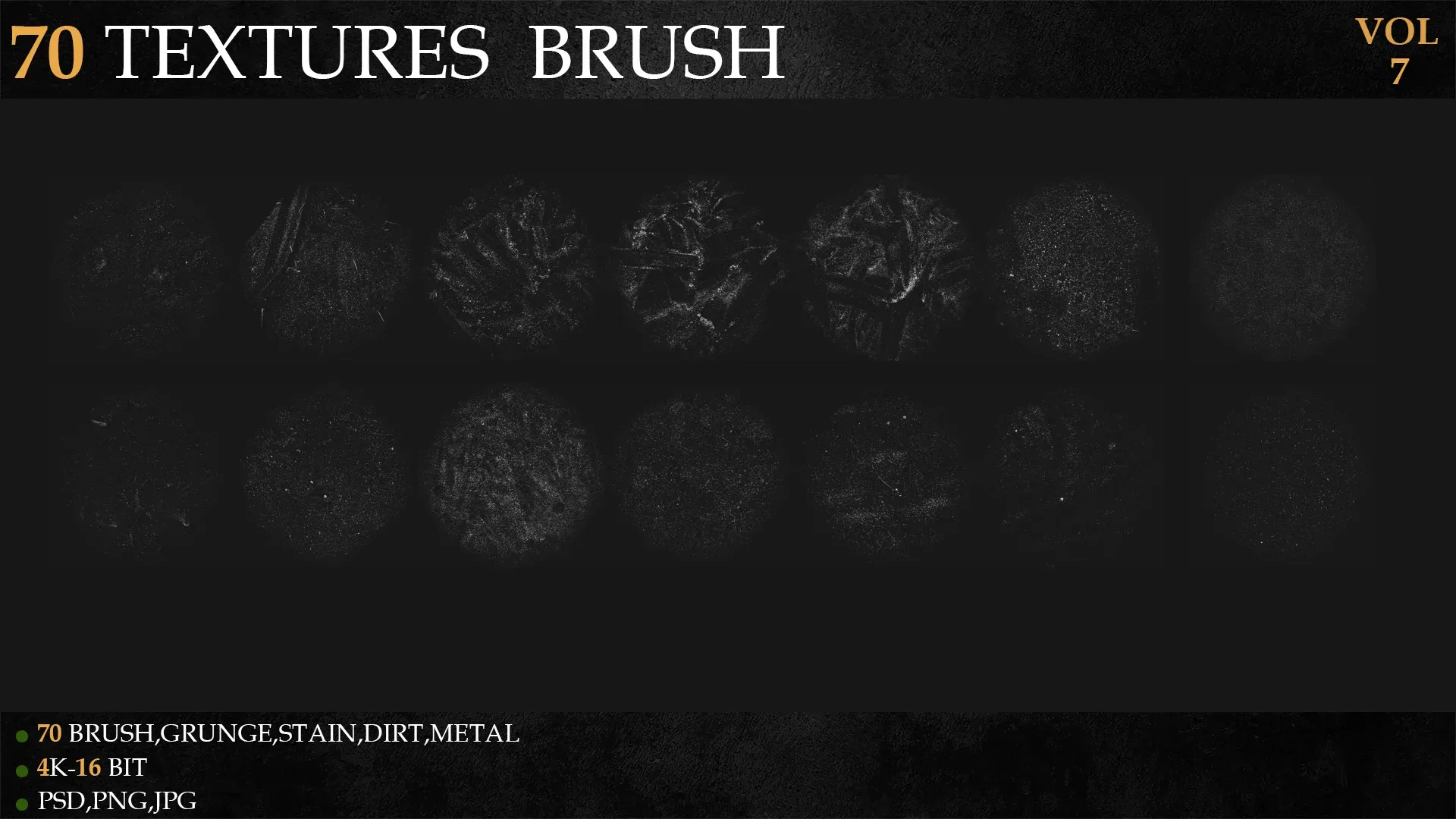 70 TEXTURES BRUSH-VOL 7