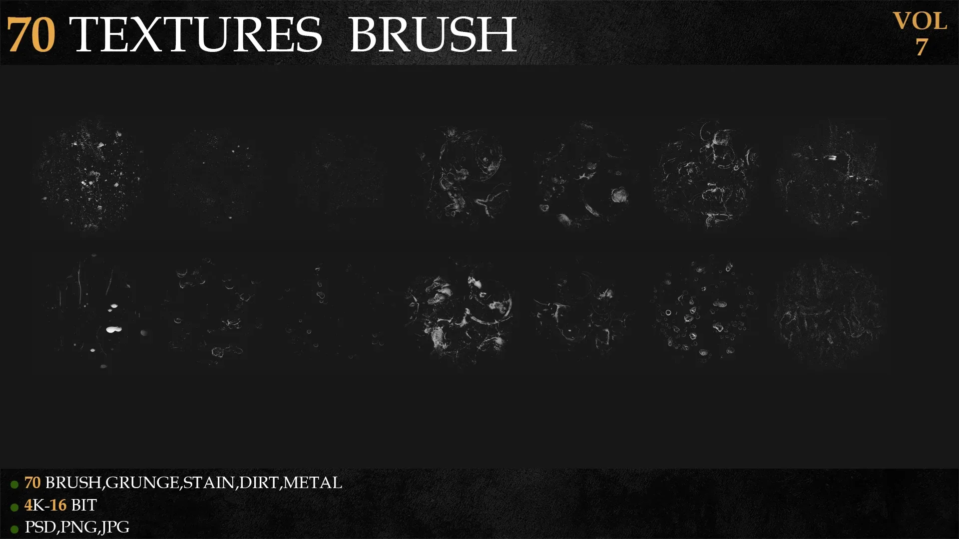 70 TEXTURES BRUSH-VOL 7